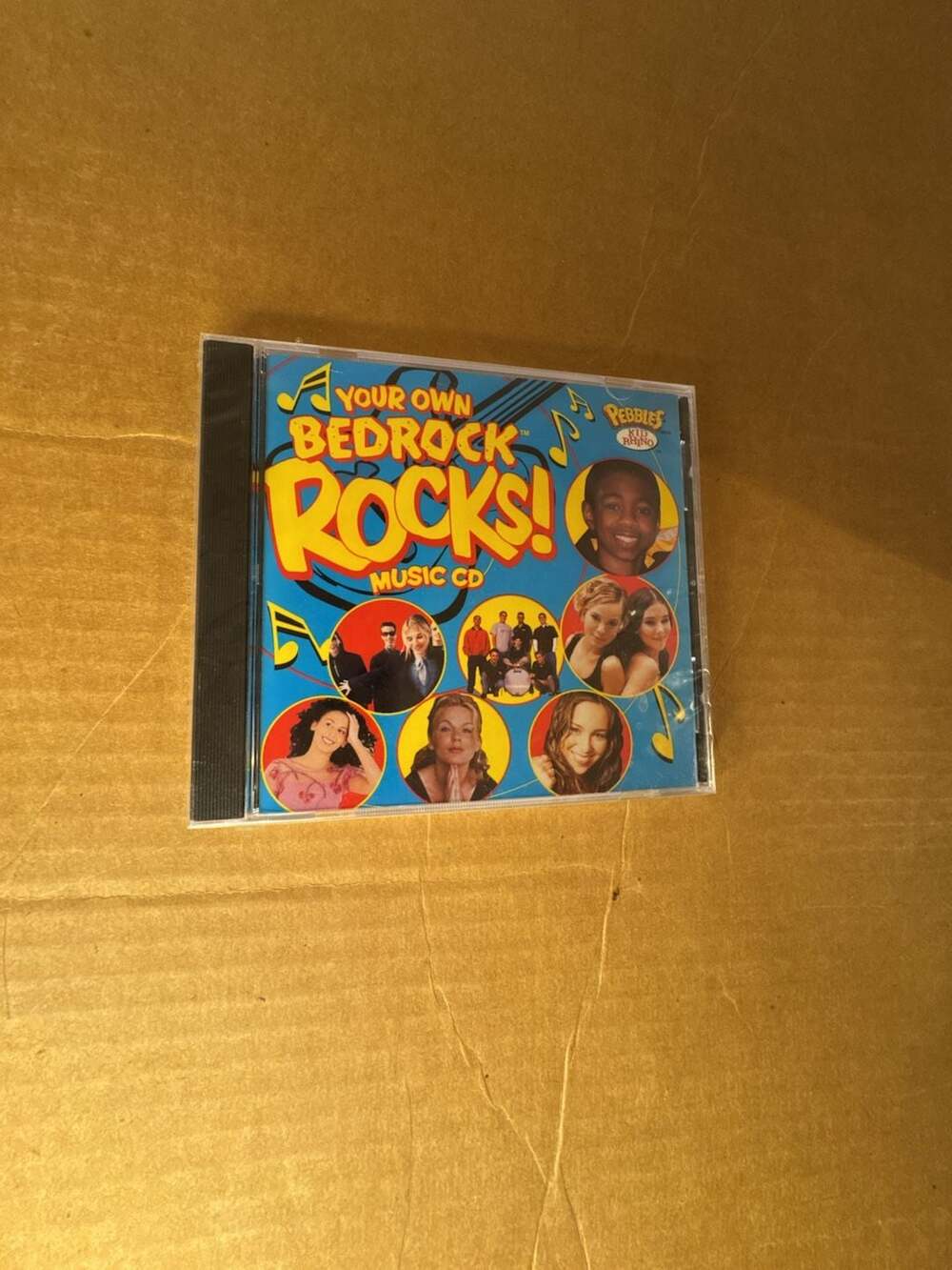 Your Own Bedrock Rocks! Various Artists Promotional Music CD from Pebbles Cereal